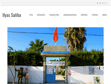 Tablet Screenshot of ilyas-saliba.com
